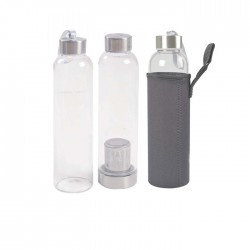 Glass Tumbler with Pouch Strap