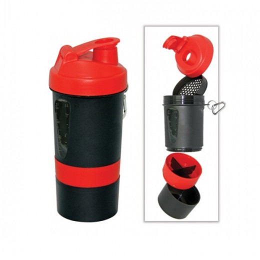 3 Layer Shaker Mug with Hock - 400ml
